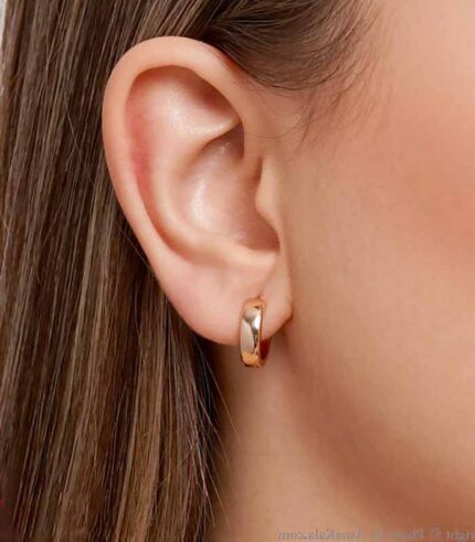 گوشواره زنانه حلقه ای 3 برند ژوپینگ