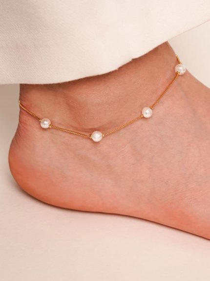 پابند زنانه مرواریدی برند ysx