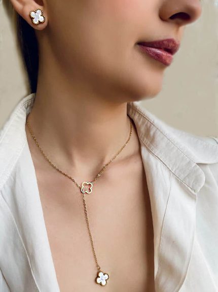 نیمست استیل زنانه ونکلیف سفید