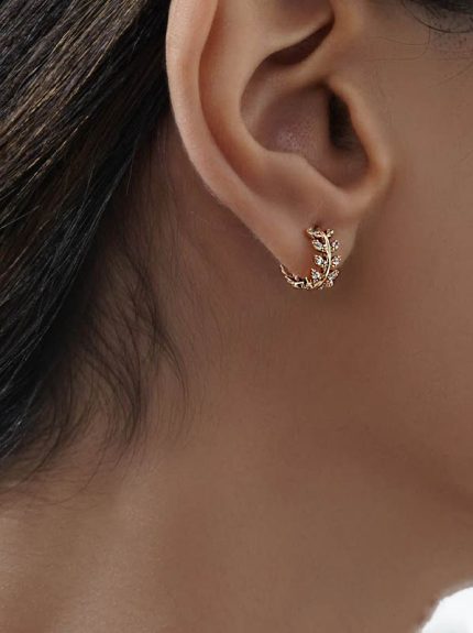 گوشواره حلقه ای گندم برند ژوپینگ