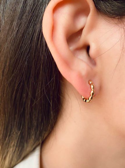 گوشواره حلقه ای طرح5 برند ژوپینگ