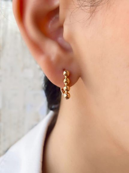 گوشواره حلقه ای توپین برند ژوپینگ