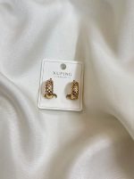 گوشواره حلقه ای حصیری برند ژوپینگ