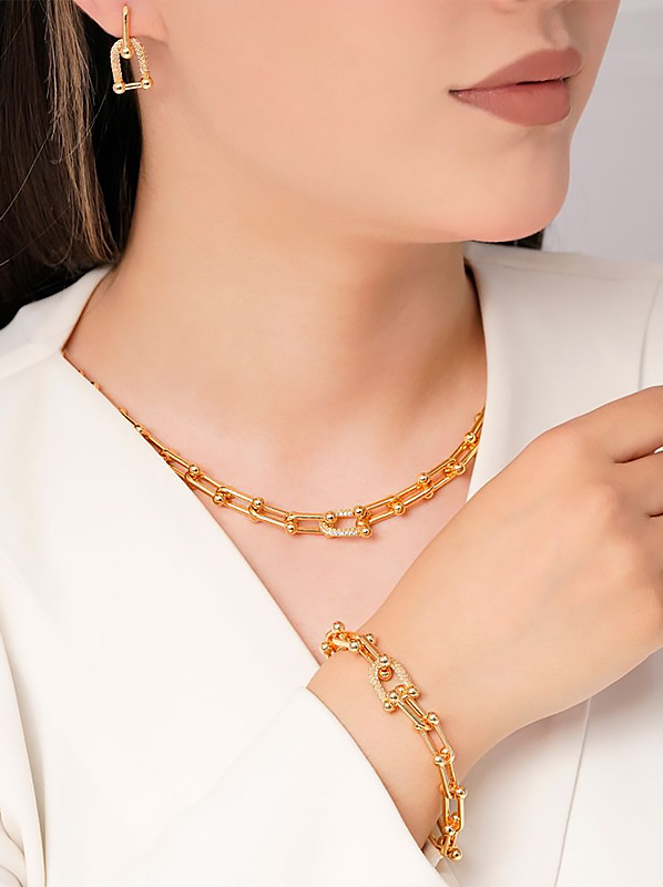 سرویس زنانه جواهری تیفانی برند YSX سرویس زنانه جواهری تیفانی برند YSX