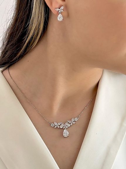 نیمست استیل جواهری مورا نقره ای رادیوم