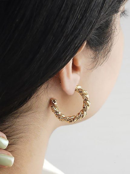 گوشواره میخی خاویاری گرد برند ysx