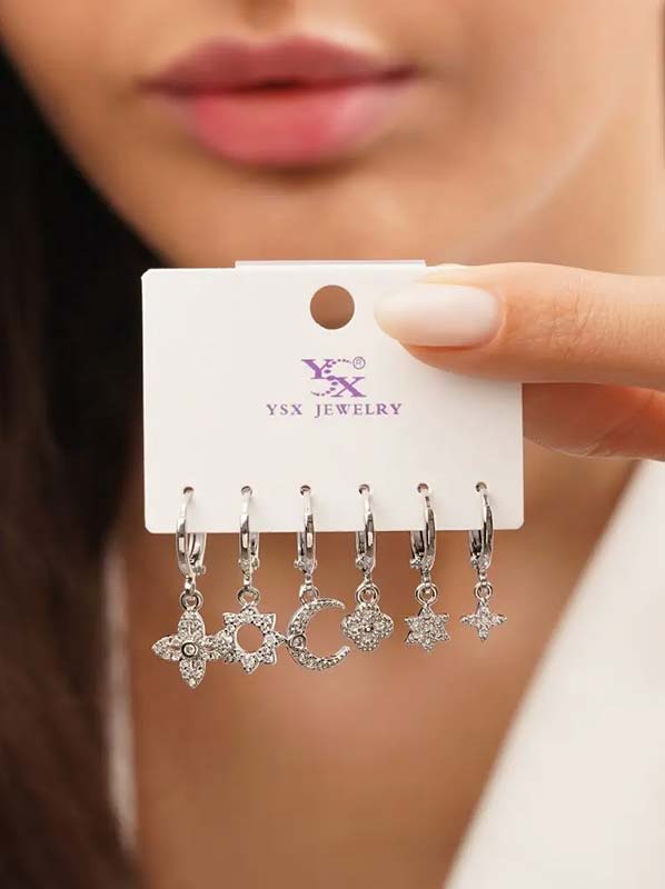 پک6تایی گوشواره آسمان ysx